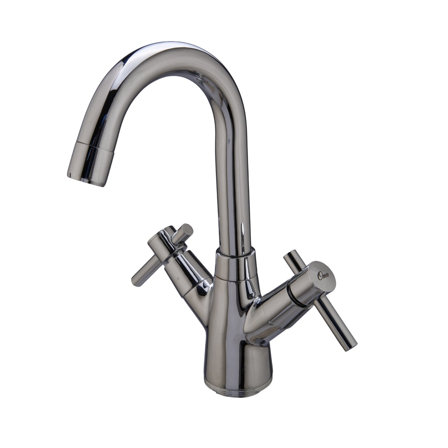 Pinnacle Centre Hole Wash Basin Mixer Tap with Swivel Spout (Brass Spout) - Image 2