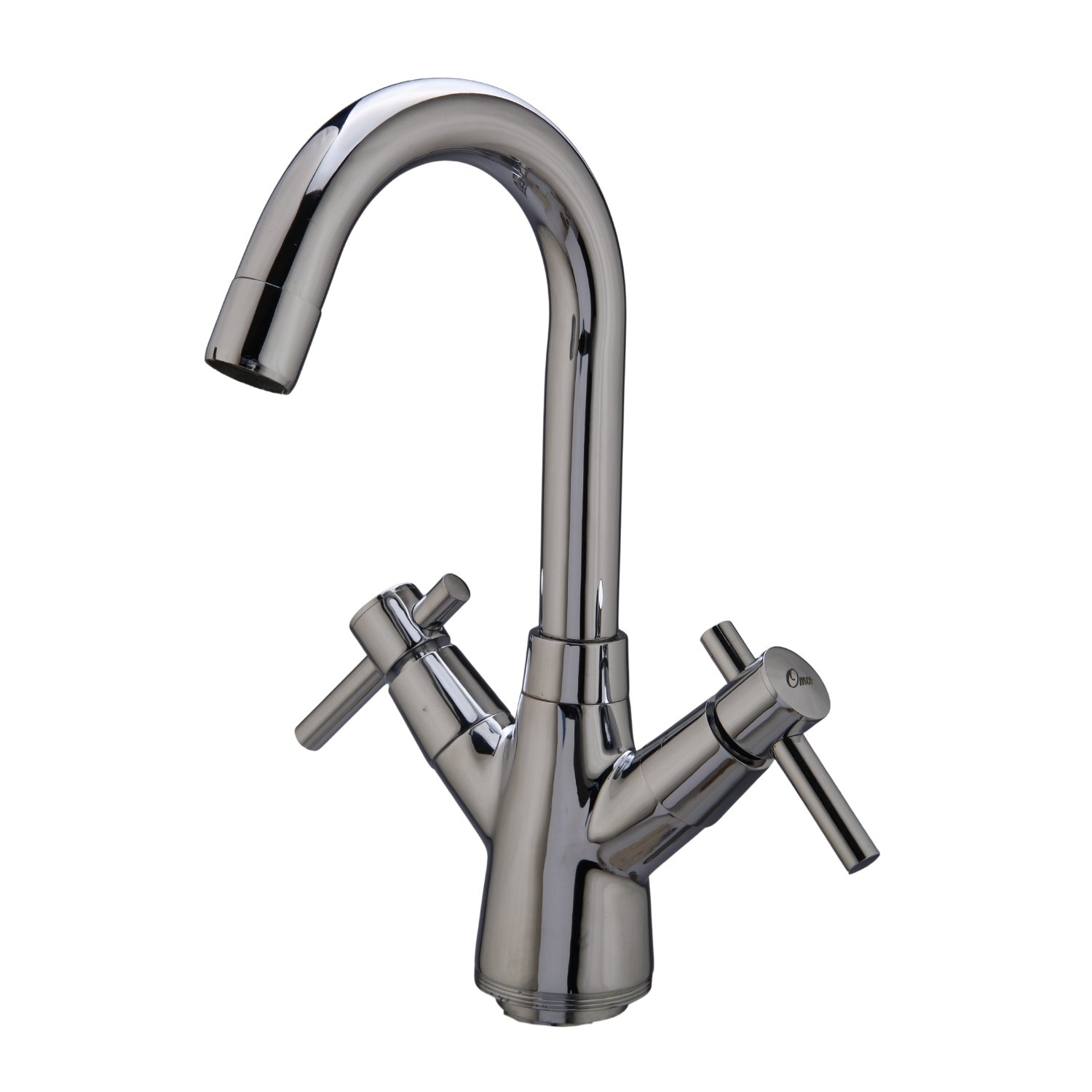 Pinnacle Centre Hole Wash Basin Mixer Tap with Swivel Spout (Brass Spout) - Image 3