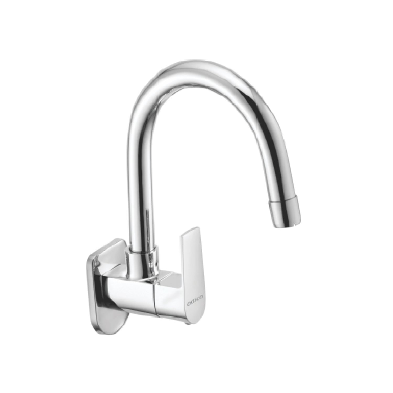 Linea Wall Mount Kitchen Sink Tap with Swivel Spout (Sink Cock)