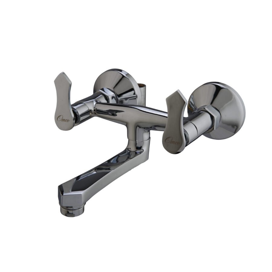 arrow-brass-wall-mixer-non-telephonic-tap-with-flanges