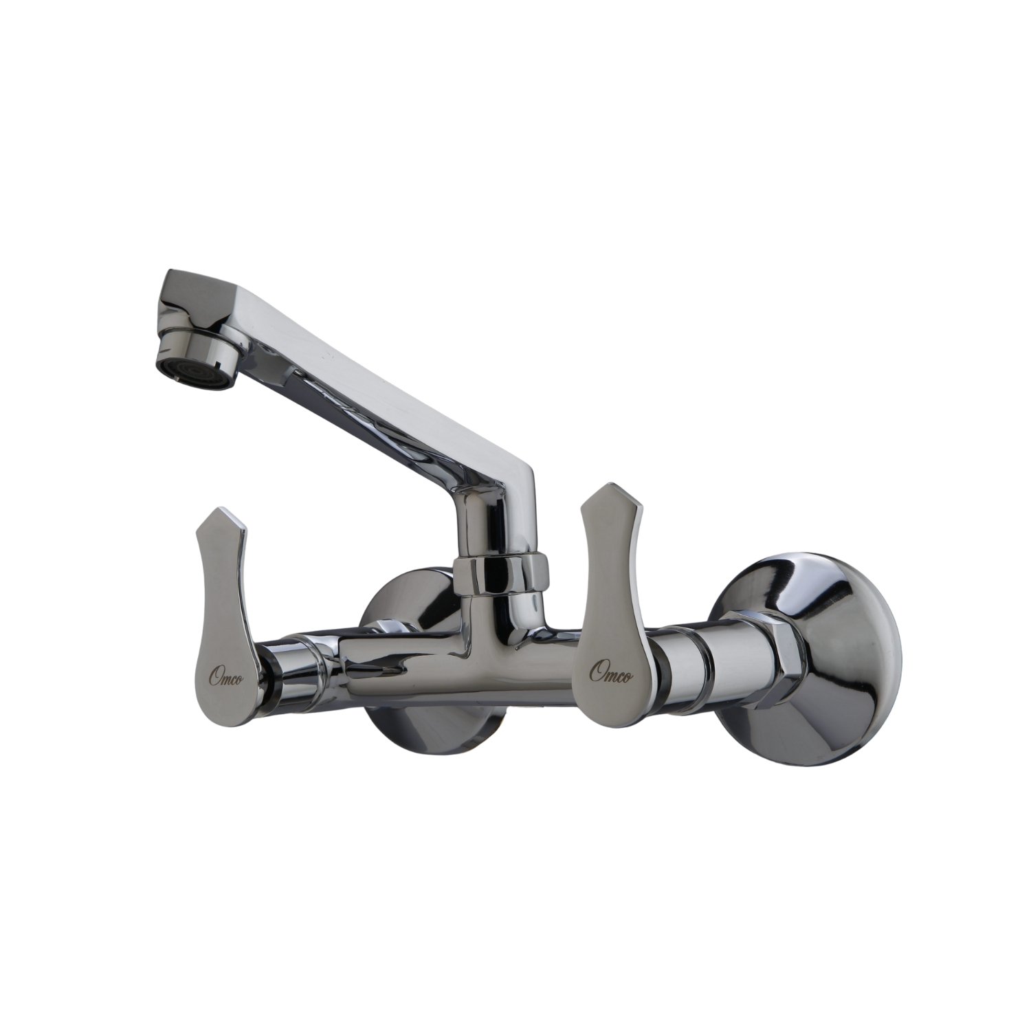 Arrow Brass Kitchen Sink Mixer Tap with Swivel Spout & Flanges - Image 2