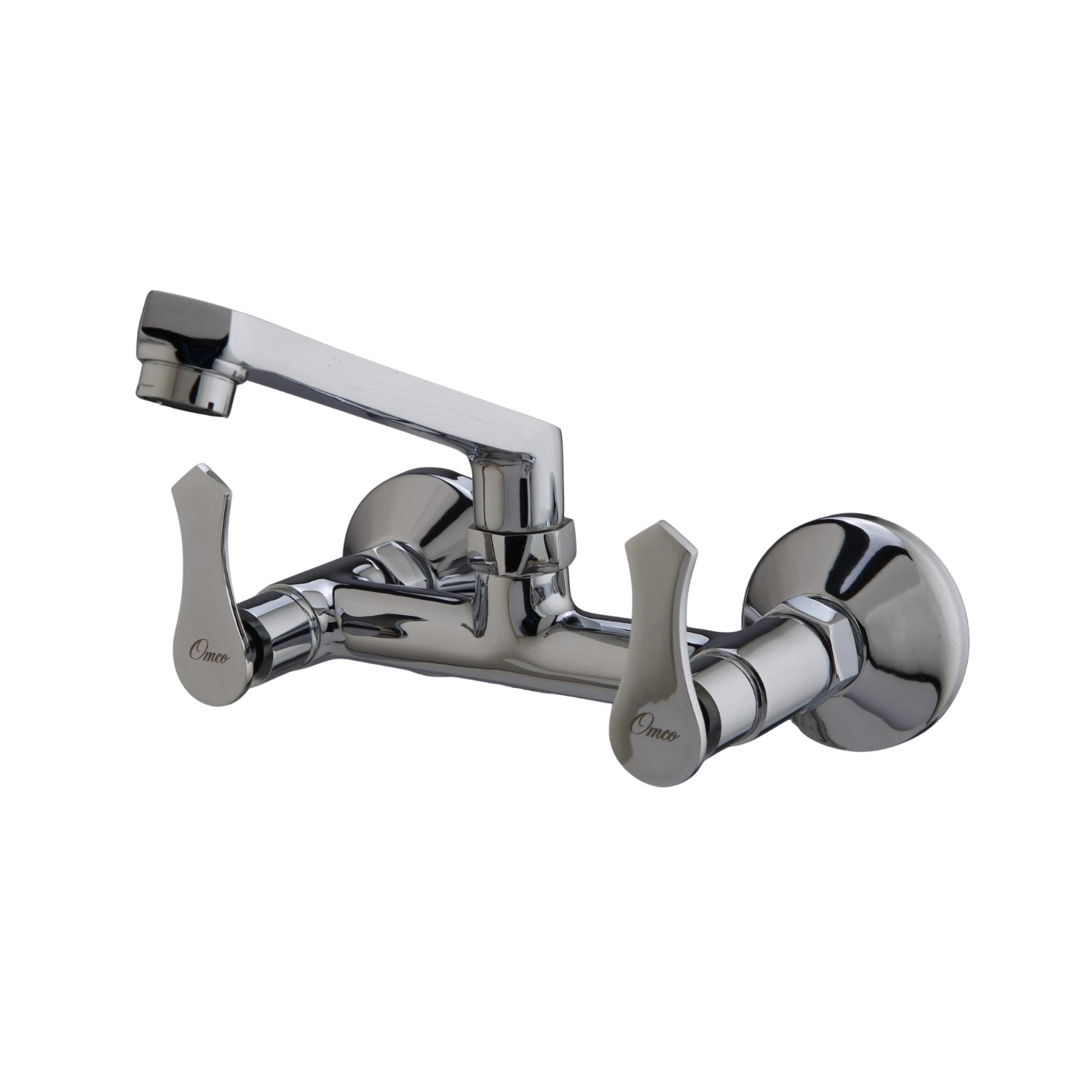 Arrow Brass Kitchen Sink Mixer Tap with Swivel Spout & Flanges