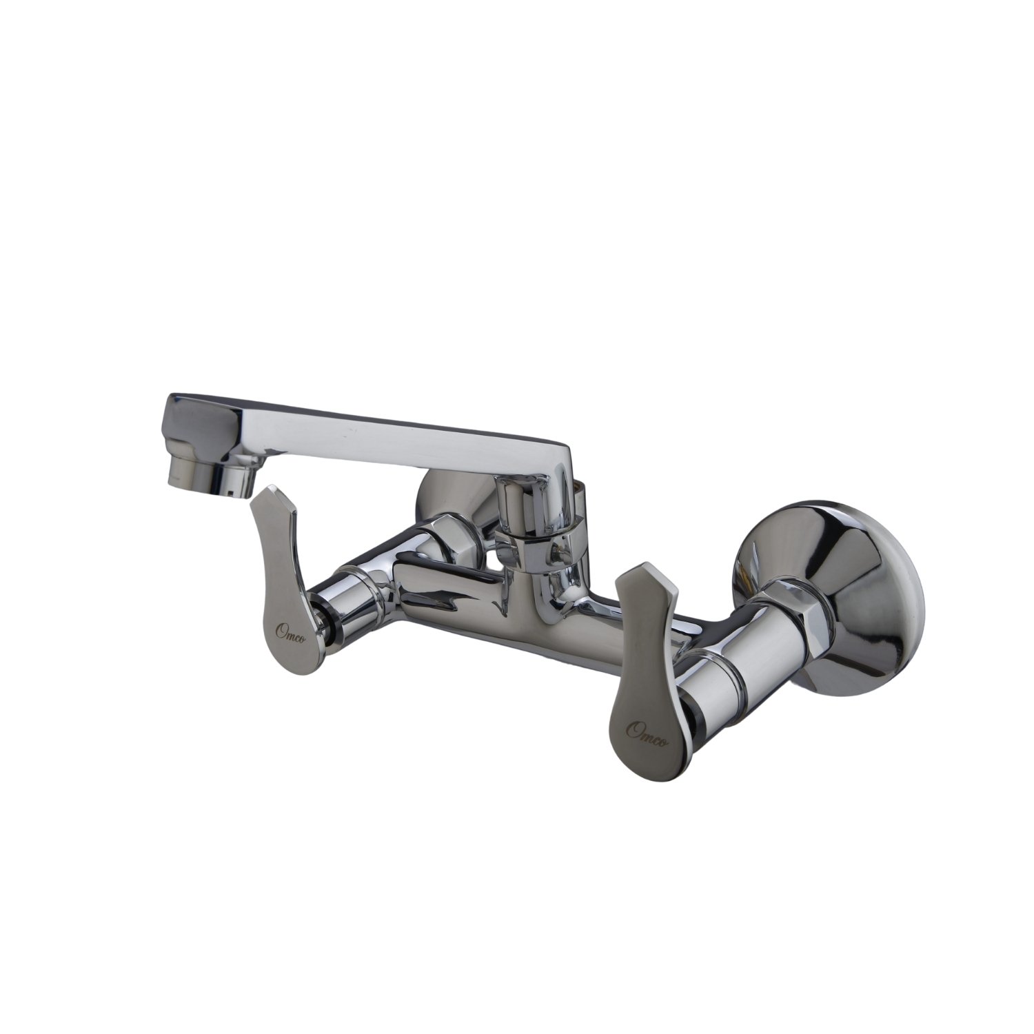 Arrow Brass Kitchen Sink Mixer Tap with Swivel Spout & Flanges - Image 3