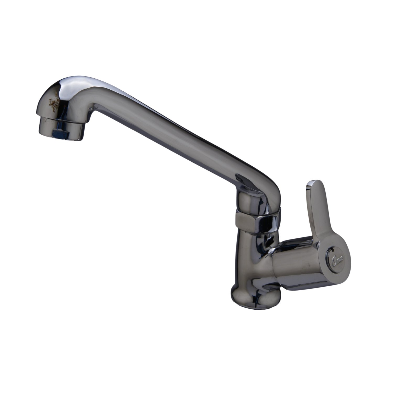Topaz Table Mount Kitchen Sink Tap with Swivel Spout (Swan Neck)