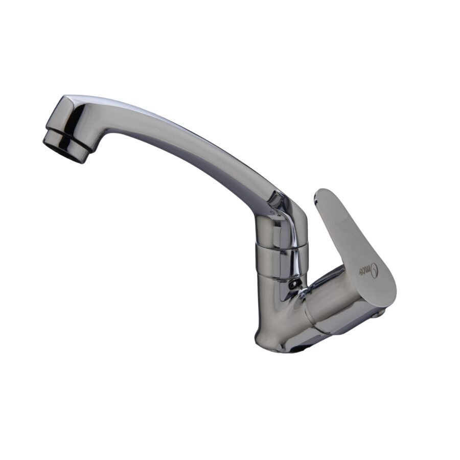 Swift Table Mount Kitchen Sink Tap with Swivel Spout (Swan neck)