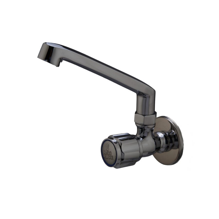 deluxe-wall-mount-kitchen-sink-tap-with-casted-swivel-spout