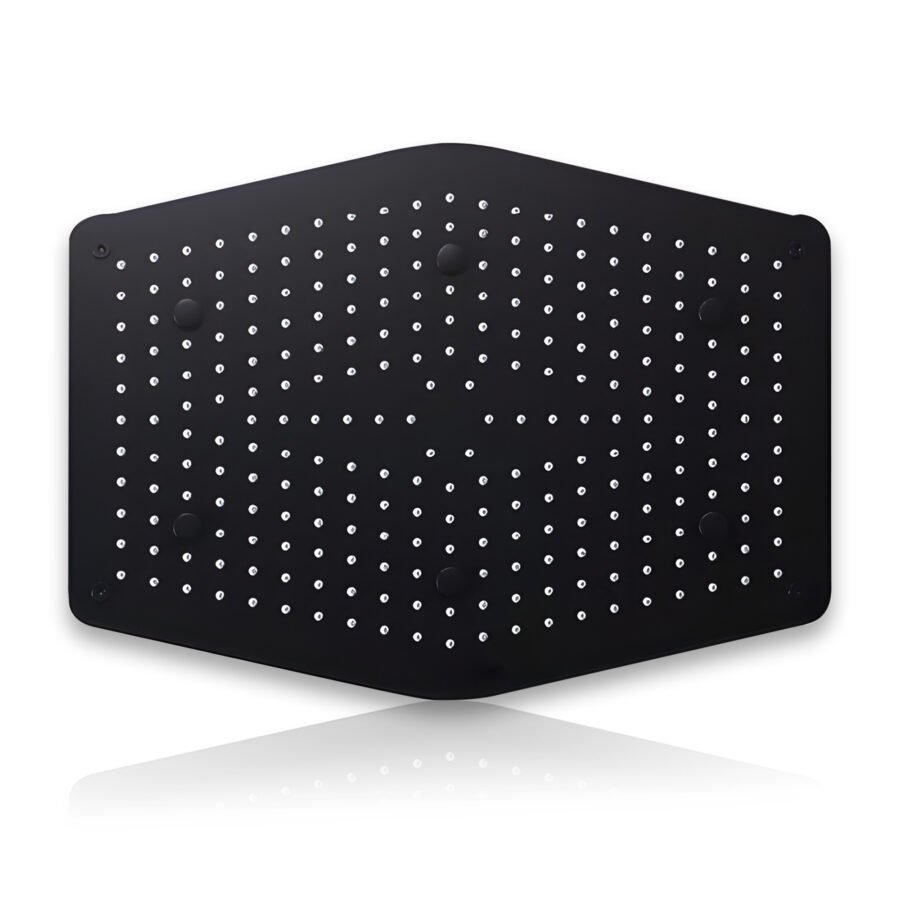 apex-black-dual-flow-rainfall-mist-luxury-spa-ceiling-shower-19x14-inches