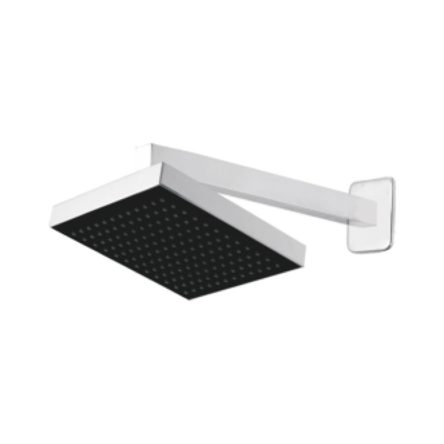 Axis Overhead Shower with Shower Arm (6 inches) & Flange