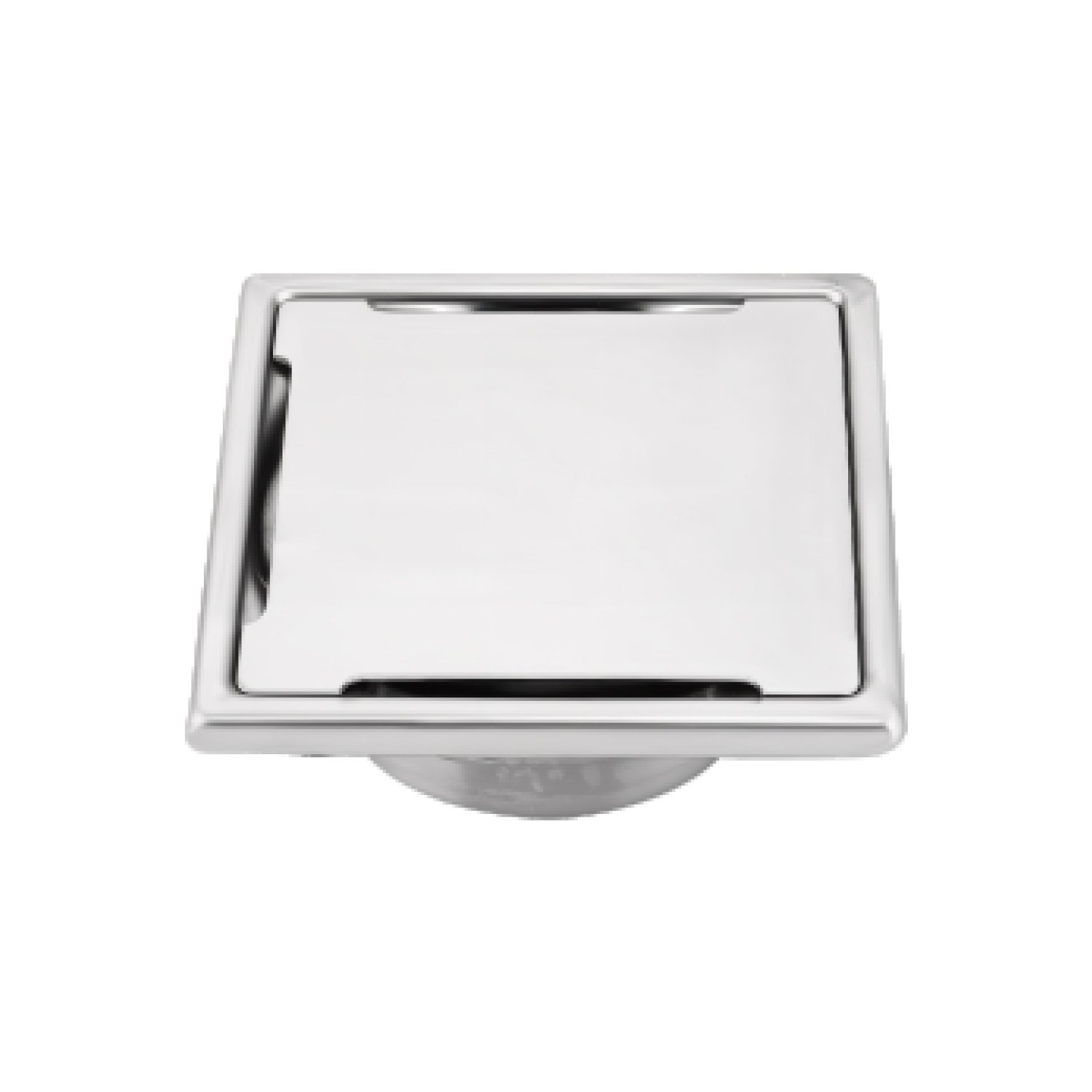 Covera 304-SS Floor Drain with Designer Grating Top & Advanced Cockroach Trap (5x5 inches)