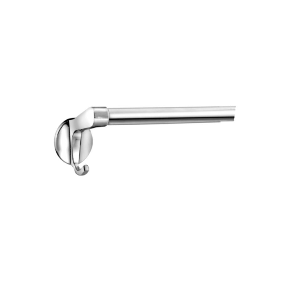 diplomat-brass-towel-rod-with-hooks-24-inches