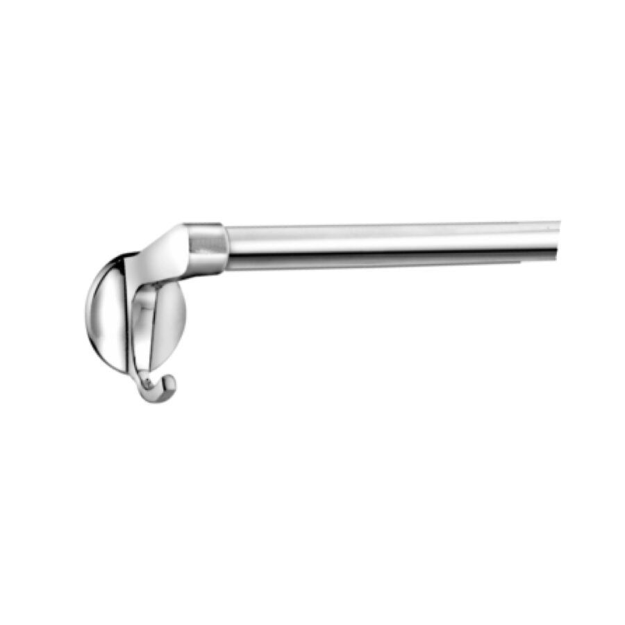 diplomat-brass-towel-rod-with-hooks-30-inches