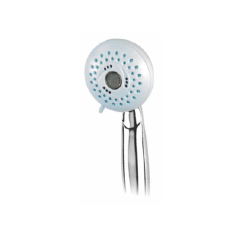 Flora ABS Hand Shower with 304-SS Flexible Shower Tube (1m) & Wall Hook