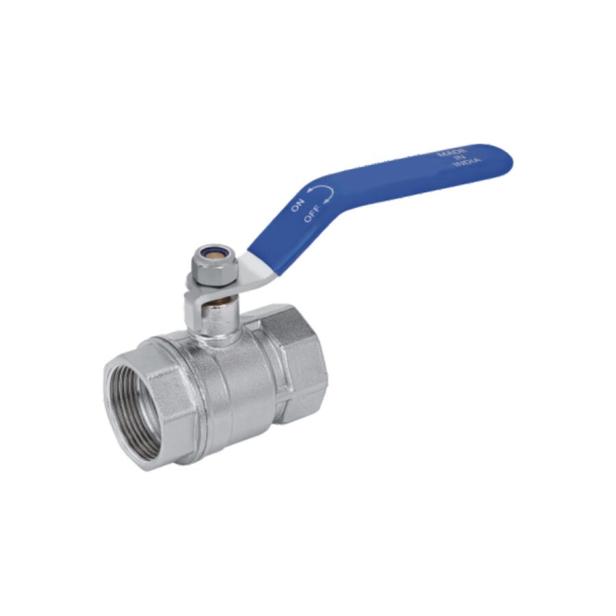 Heavy Duty Brass Ball Valve (32mm) with Stainless Steel Handle - Threaded Water Shut-Off Valve