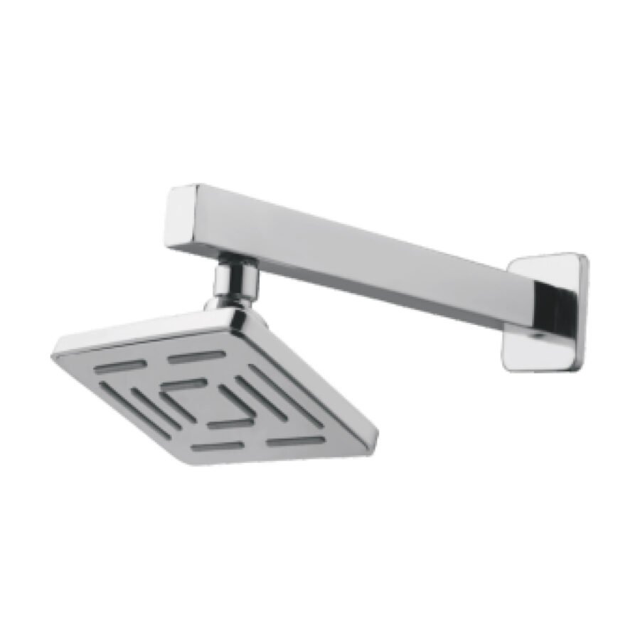 Linea Overhead Shower with Shower Arm (6 inches) & Flange