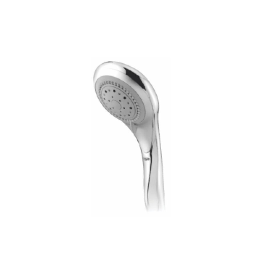 Liva ABS Triple Flow Hand Shower with 304-SS Flexible Shower Tube (1m) & Wall Hook