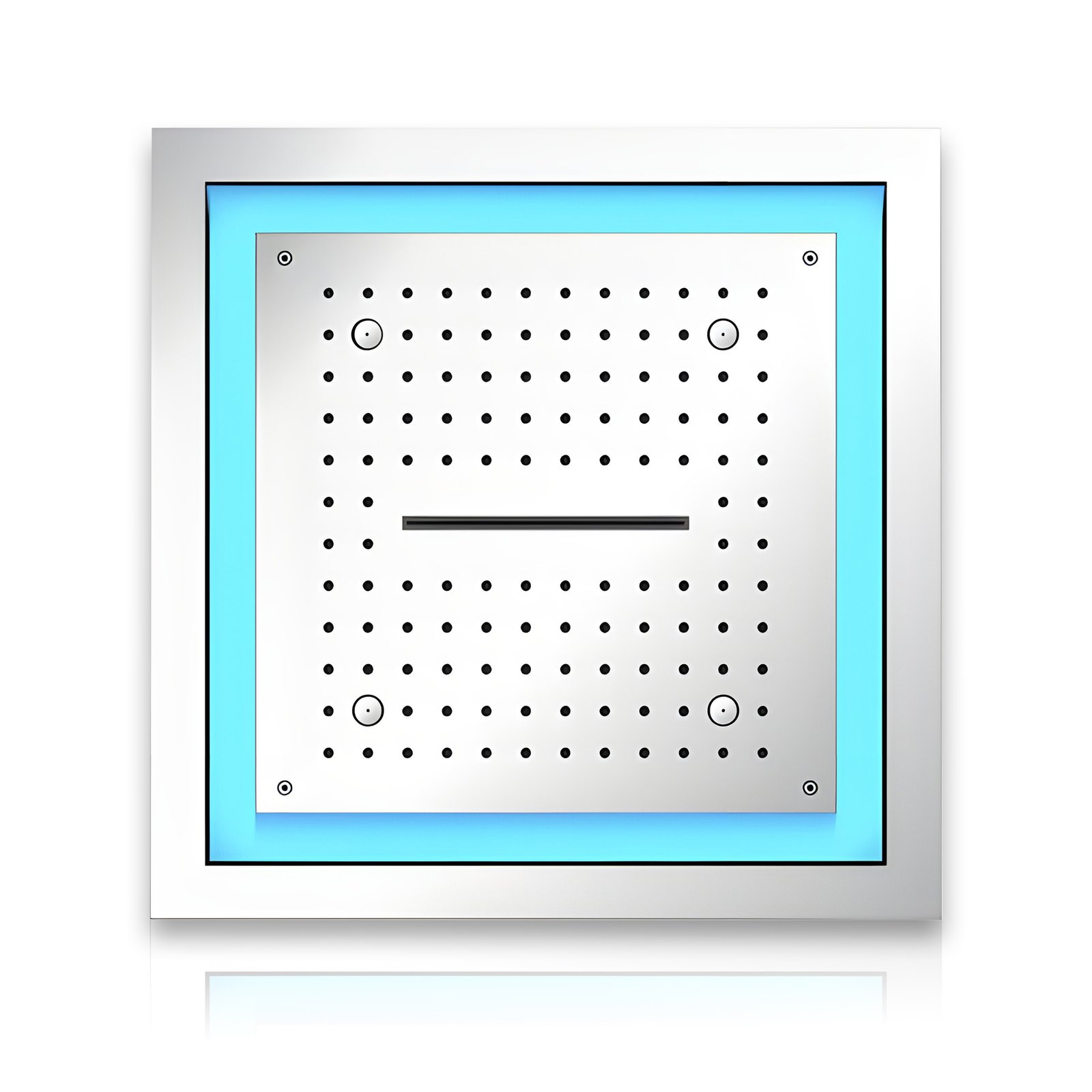 Lumina LED Triple Flow - Rain, Mist, Waterfall Luxury Spa Ceiling Shower (18x18 inches)