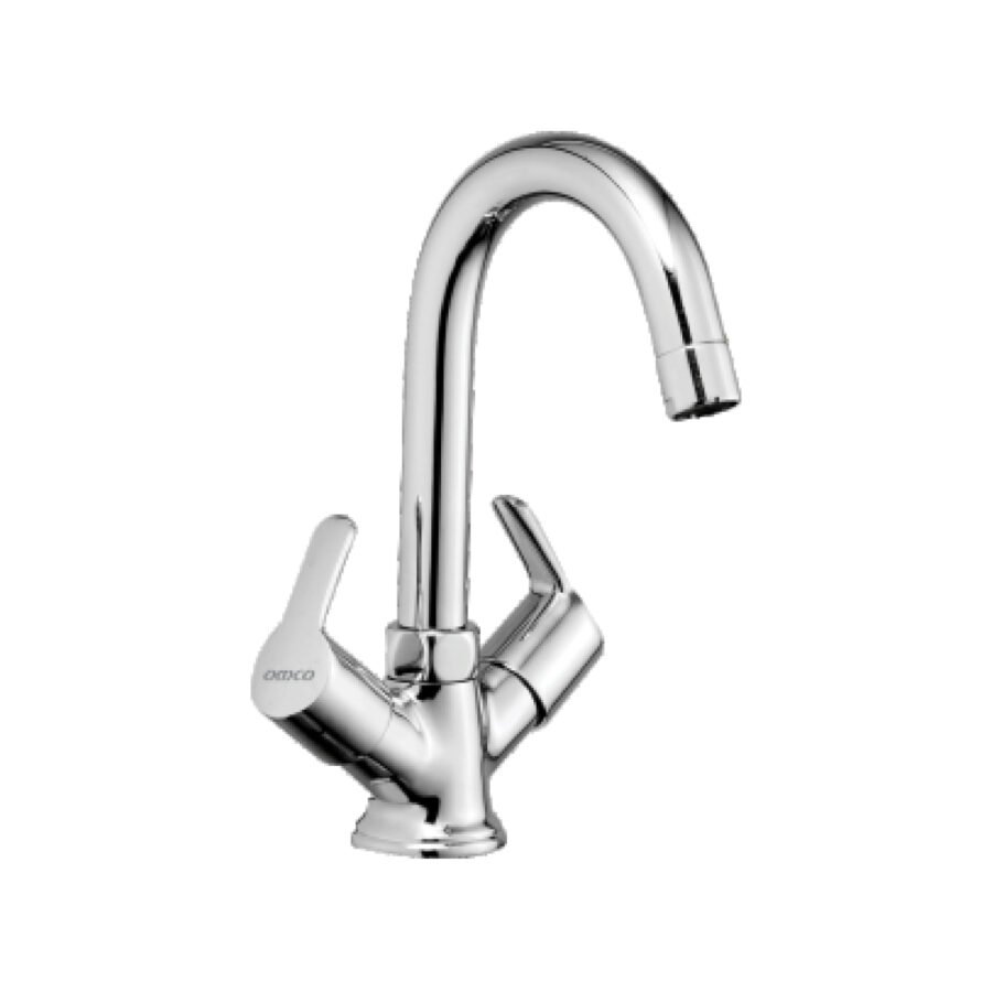 olive-centre-hole-wash-basin-mixer-tap-with-swivel-spout