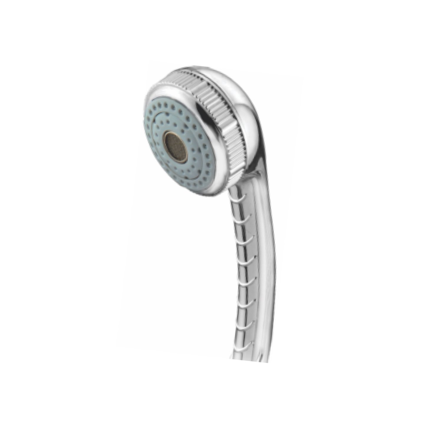 Sleek ABS Hand Shower with 304-SS Flexible Shower Tube (1m) & Wall Hook