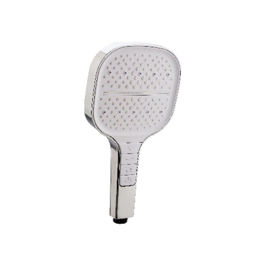 Torres Multi-Flow Telephonic Hand Shower with 304-SS Shower Tube (1m) & Wall Hook