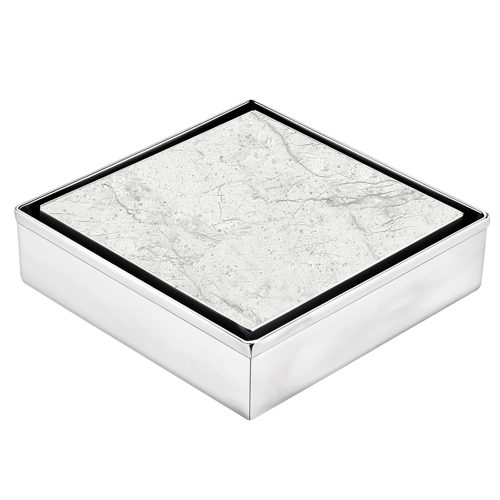 Tile-Insert 304-SS (6x6 inches) Floor Drain with Cockroach Trap