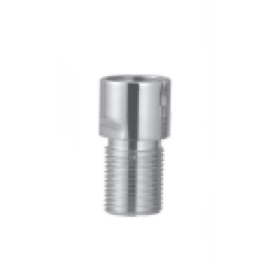 CP Brass Extension Nipple with Flange (40mm) - Solid Brass Triple-Layer Chrome-Plated Plumbing Connector