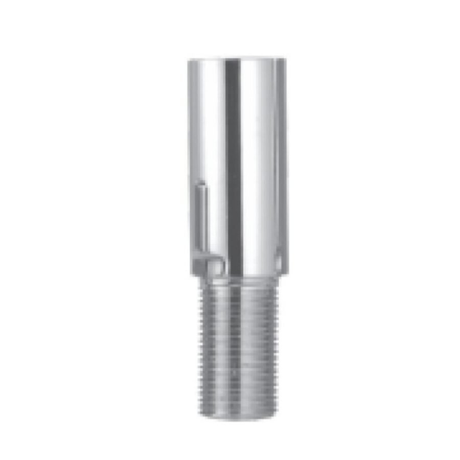 CP Brass Extension Nipple with Flange (62mm) - Solid Brass Triple-Layer Chrome-Plated Plumbing Connector