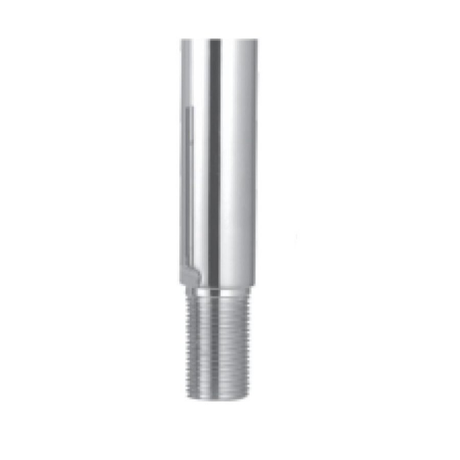 CP Brass Extension Nipple with Flange (75mm) - Solid Brass Triple-Layer Chrome-Plated Plumbing Connector