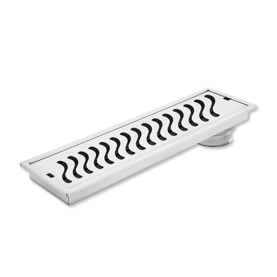wave-304-ss-24x4-inches-shower-drain-channel-with-cockroach-trap-side-hole